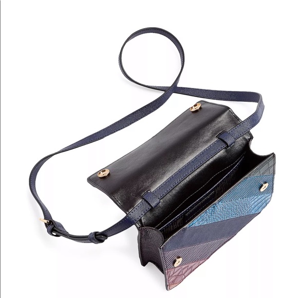 NWT KURT GEIGER LONDON
Shoreditch Small 1963 Mixed Leather Crossbody - Picture 6 of 7